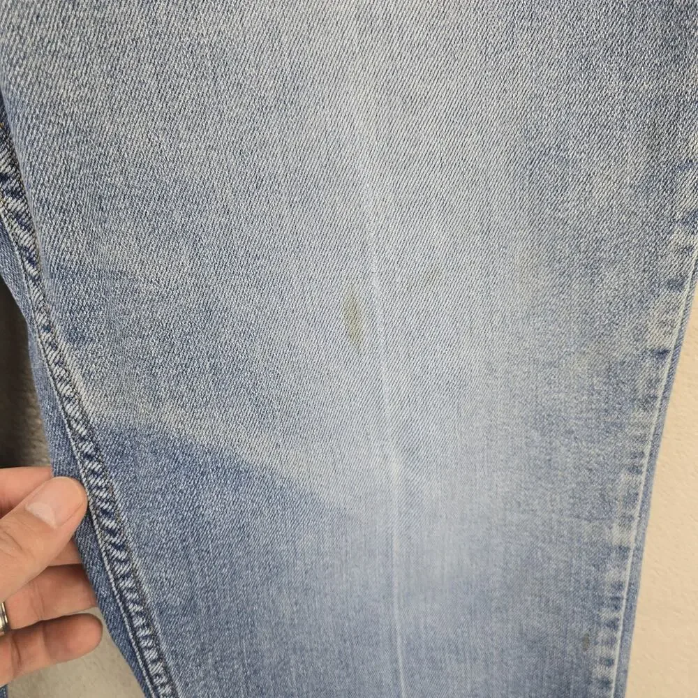 Vtg Levi's 541 Jeans Mens 38x29 (Fits 36x29) Blue Brown Tab Denim Relaxed 90s